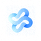 乐竞体育官方网站Logo - 橙色与深蓝色交织的体育图标