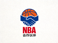 NBA美国职业篮球联赛合作伙伴Logo
